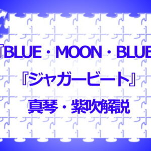 『BLUE・MOON・BLUE』と『ジャガービート』真琴・紫吹解説