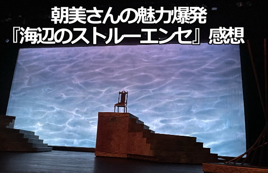 朝美さんの魅力爆発『海辺のストルーエンセ』観劇感想