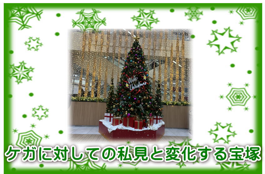 ケガに対しての私見と変化する宝塚