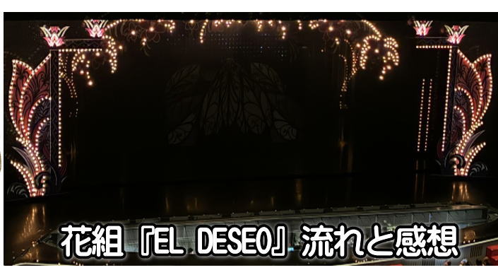 花組『EL DESEO』流れと感想